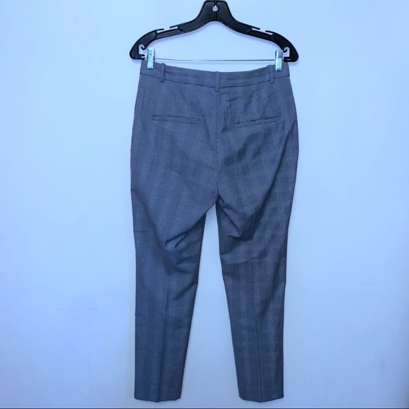 EUC H&M Gray Plaid Skinny Pants - Picture 5 of 8
